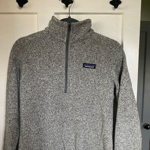 Patagonia woman’s gray zip size medium.